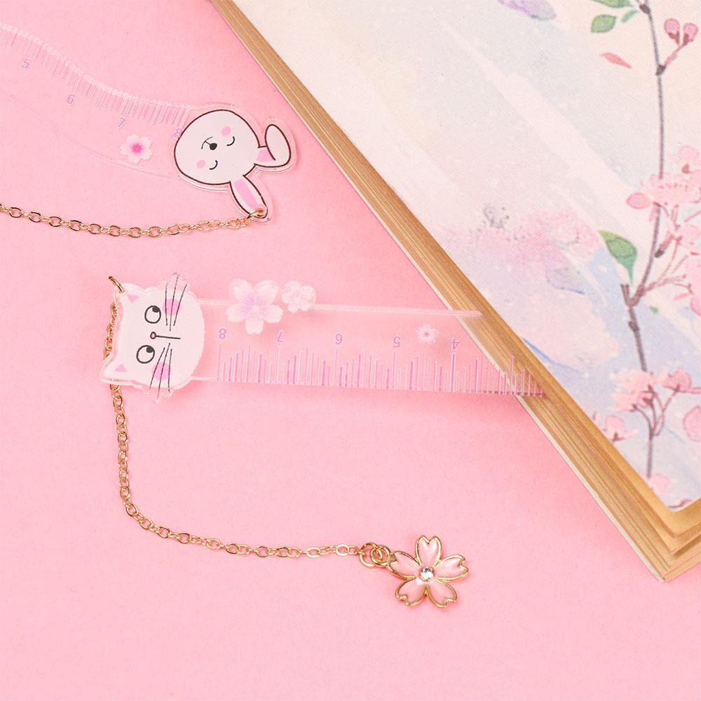 FAY Giá Đỡ Kẹp Sách Hình Hoa Anh Đào / Bông Tuyết Xinh Xắn
