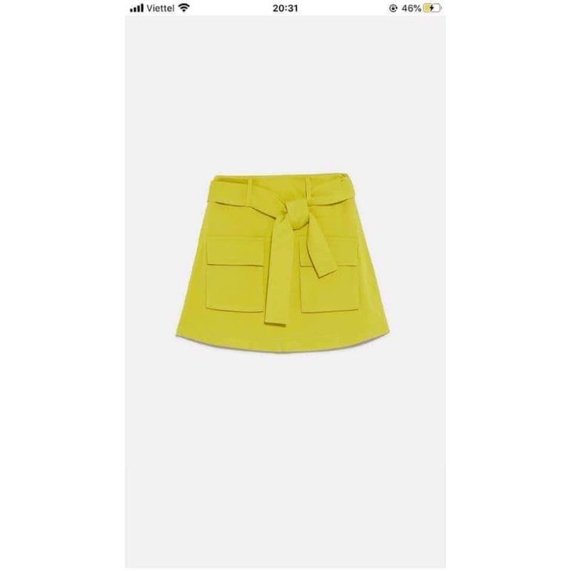 Chân váy xanh cốm