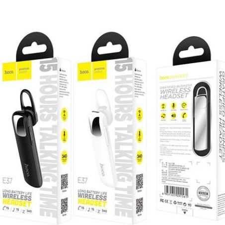 Tai nghe bluetooth không dây Hoco E37 nghe hay pin lâu chất lượng BH 1 đổi 1