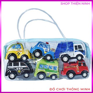 Set 6 ô tô đồ chơi cho bé