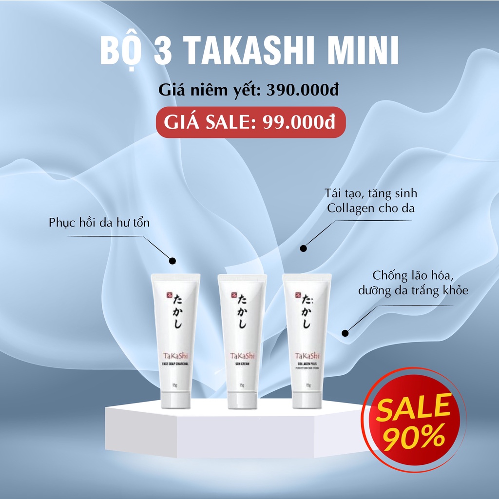 Bộ 3 thần dược Takashi Mini