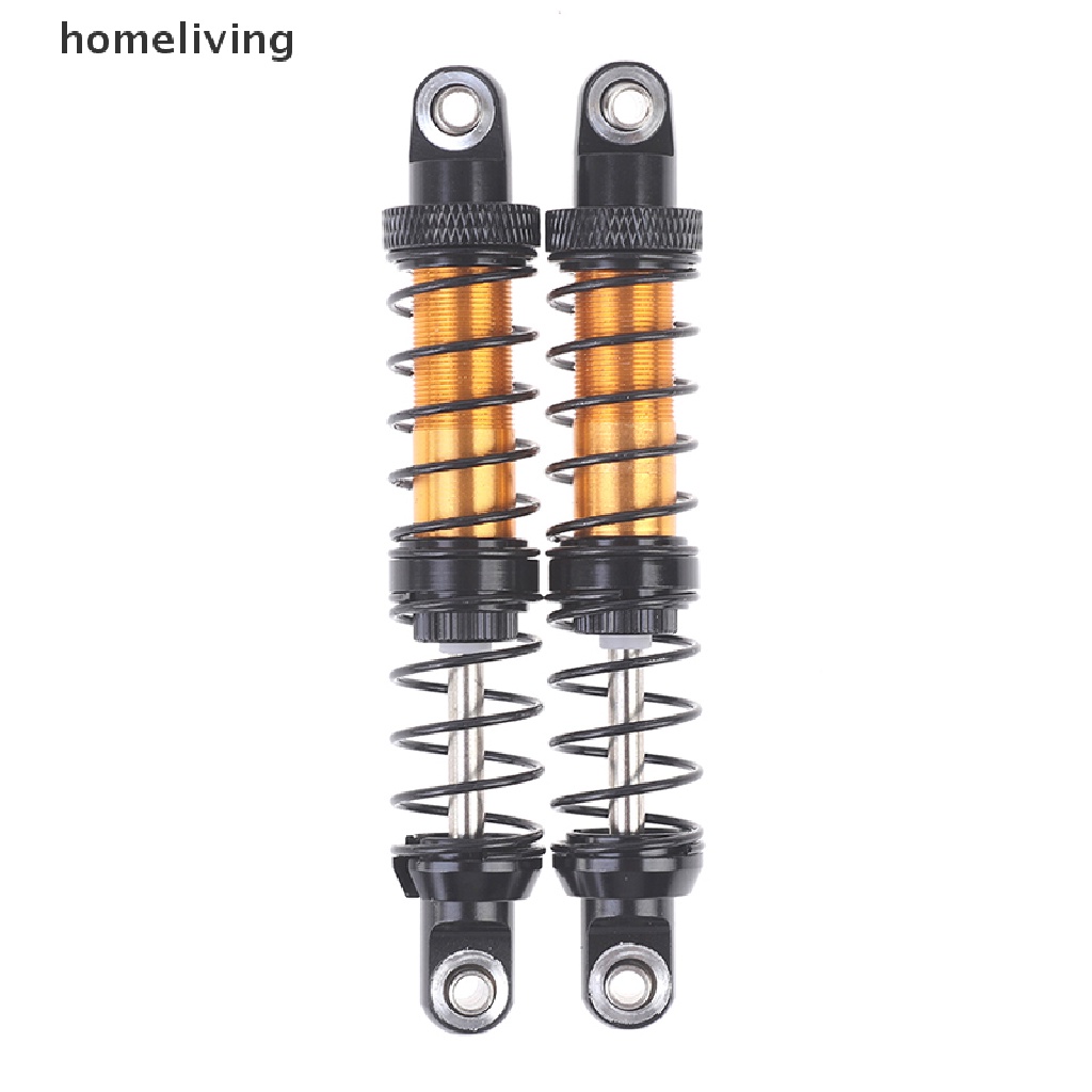 Set 2 Phuộc Giảm Xóc 70mm-120mm Bằng Kim Loại Cho Xe Điều Khiển SCX10 90046 Tỉ Lệ 1 / 10