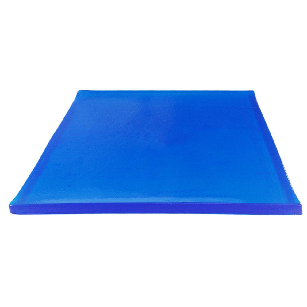 [mkchung] Motorcycle Seat Gel Pad Sho Absorption Mat Comfortable Soft Cushion Blue
