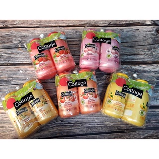 Set quà 2 chai Sữa tắm Cottage 250ml