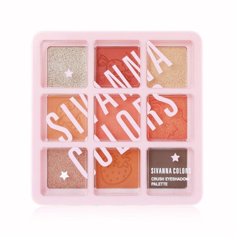 Phấn Mắt Sivanna Colors Crush Eyeshadow Palette 18g HF5061 Thái Lan
