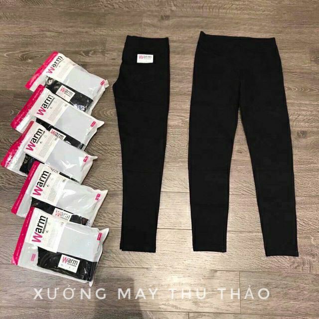Quần Legging Nữ | Quần Legging Warm 4 Túi Cực Tôn Dáng