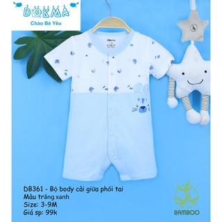 Áo cộc tay Dokma cài giữa 9M