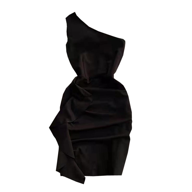 🌸Hàng Order🌸 Váy Đầm Body Lệch Vai Bèo Ngún Hông Tiệc Cưới Thanh Lịch Nữ Tính 🌸Hàng Quảng Châu