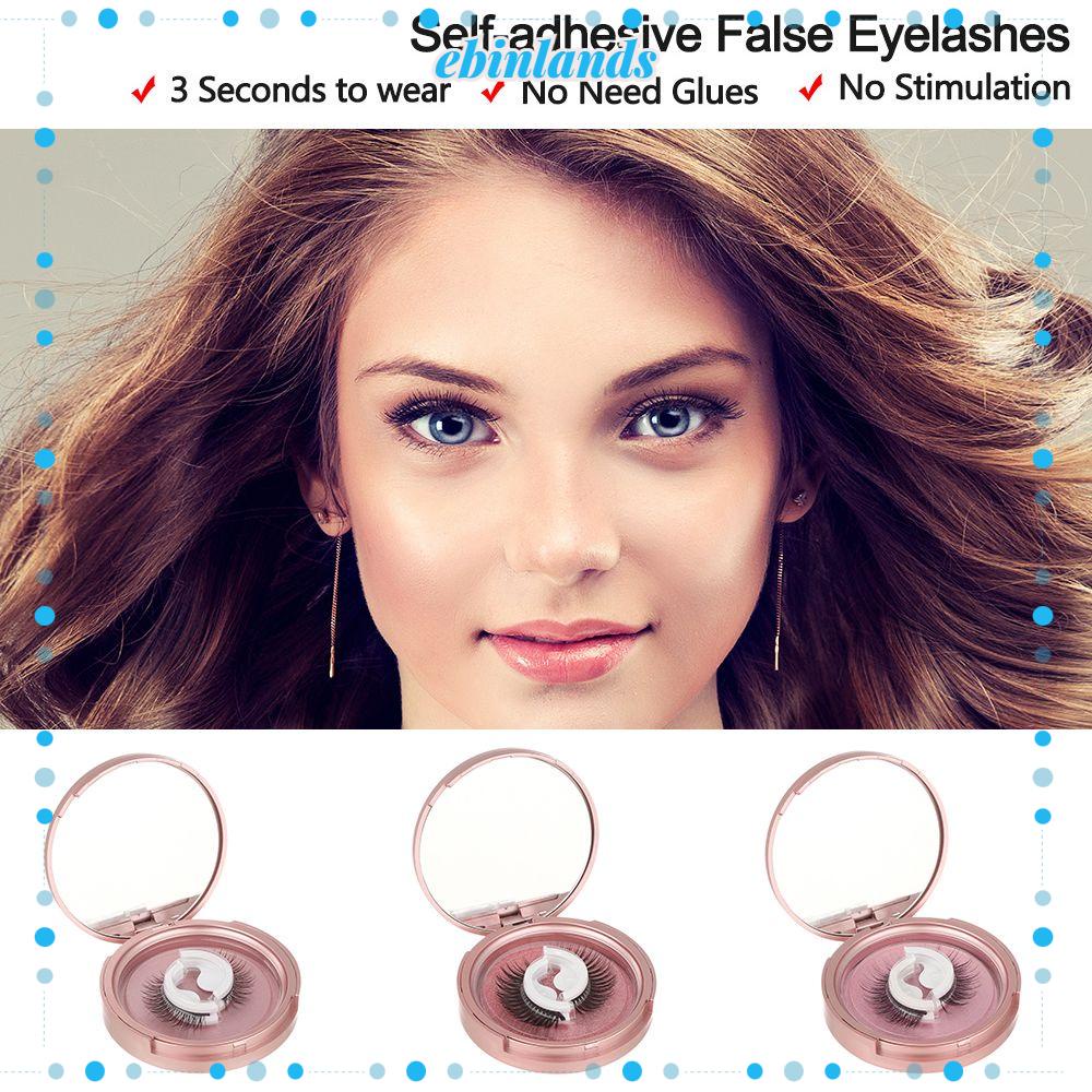 [Hàng mới về] Lông mi giả 3D tự dính không cần keo có thể tái sử dụng tiện lợi