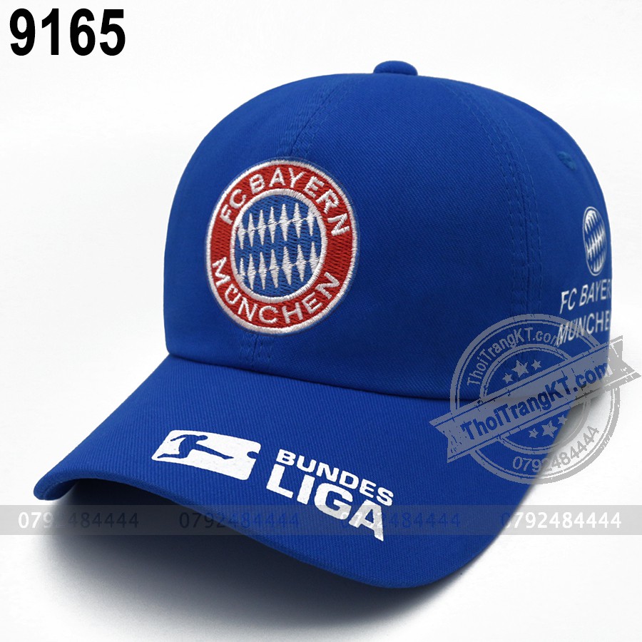 [CHUYÊN SỈ] Nón kết, nón lưỡi trai, mũ nón bóng đá Bayern Munich