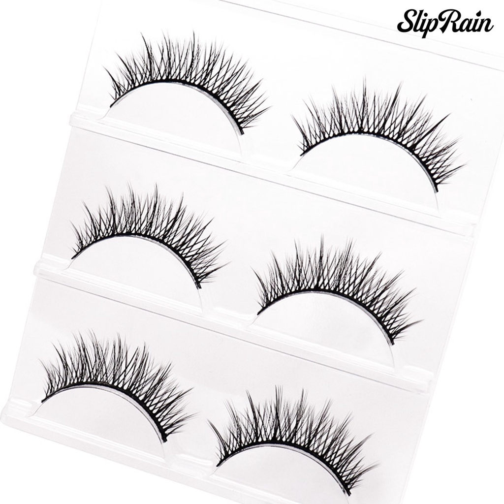 [Hàng mới về] Set 3 cặp lông mi giả sợi tổng hợp thoải mái tự nhiên | BigBuy360 - bigbuy360.vn