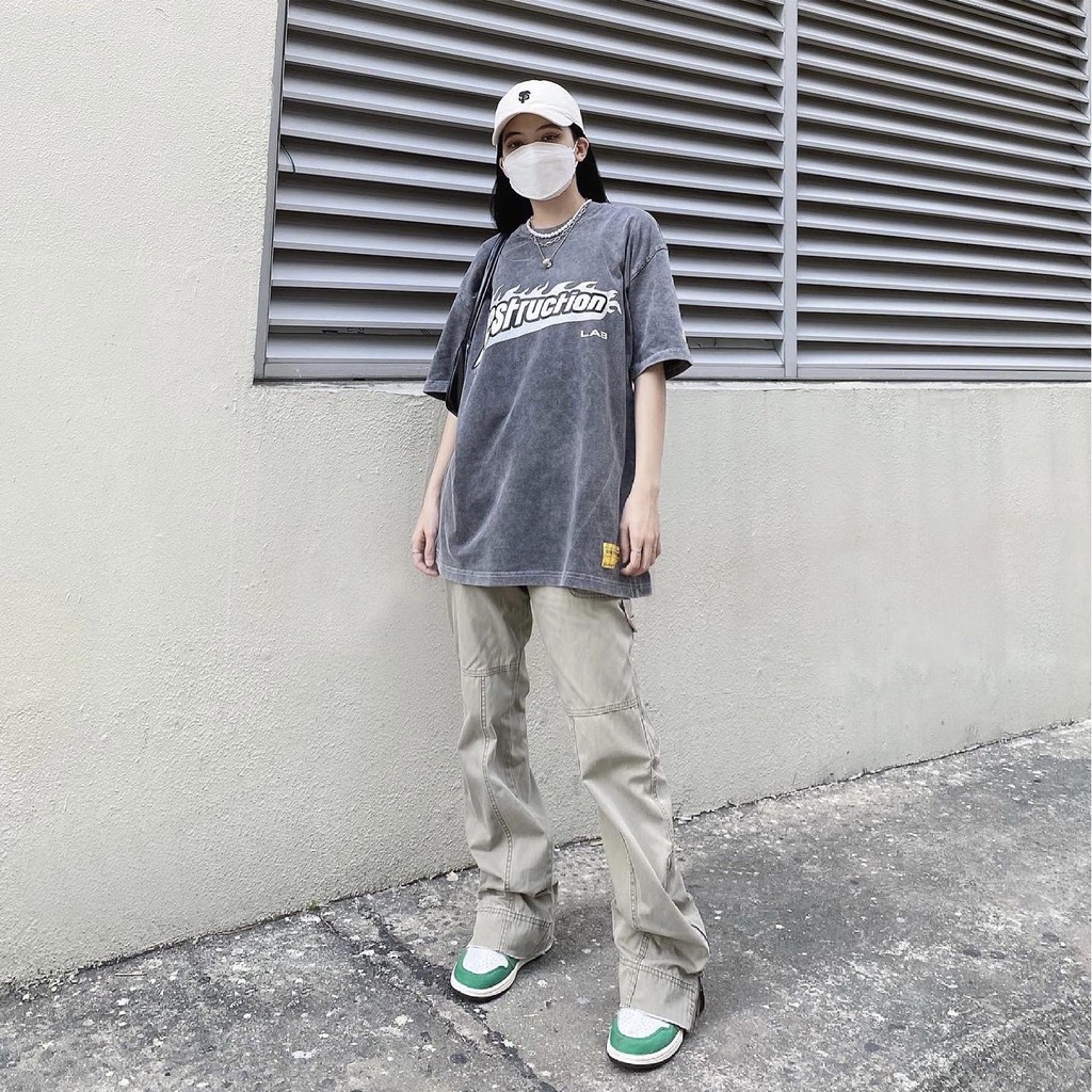 Áo thun DESTRUCTION Logo Wash DFire | BigBuy360 - bigbuy360.vn