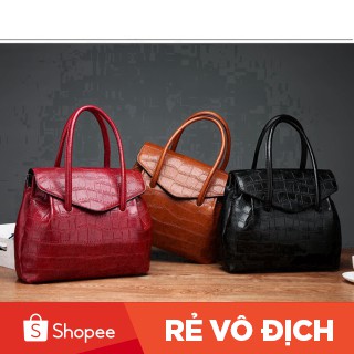 Túi xách công sở họa tiết da cá sấu siêu mềm thời trang Âu Mỹ 2021 TX17 túi xách đeo vai - Túi xách Chip Xinh | BigBuy360 - bigbuy360.vn