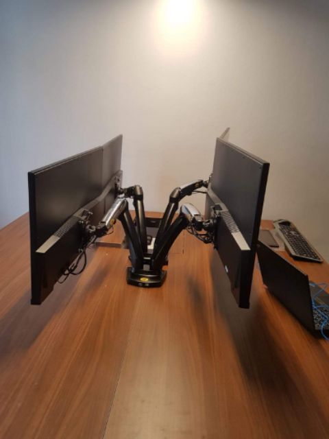 Giá treo 2 màn hình 17- 27'' NB-F160