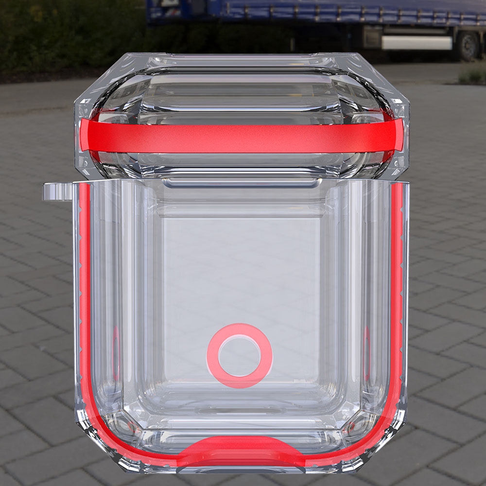 Vỏ nhựa trong suốt bảo vệ hộp sạc tai nghe AirPods | BigBuy360 - bigbuy360.vn