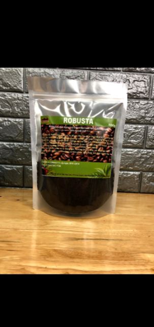 Cà phê Robusta, vối xay, pha phin, bột nguyên chất 100% ít bơ loại 500g | BigBuy360 - bigbuy360.vn