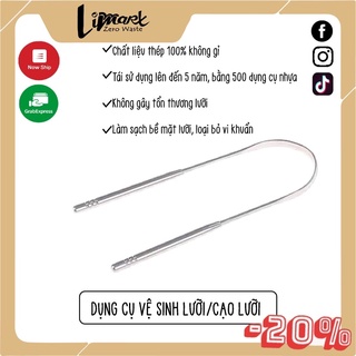 Dụng Cụ Vệ Sinh Lưỡi/ Cạo Lưỡi Inox Vệ Sinh Răng Miệng Thân Thiện Môi Trường Limart