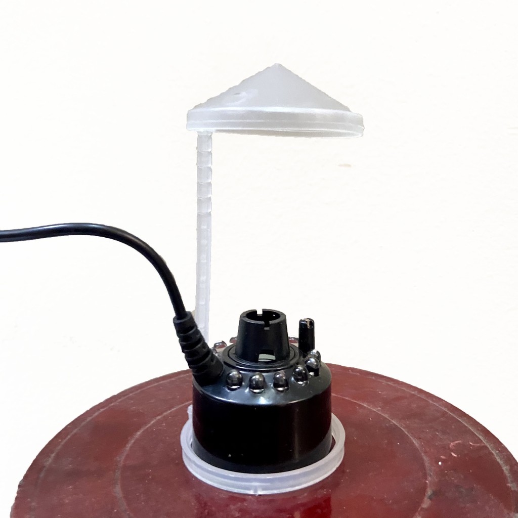 Máy phun sương tạo khói, bộ gom nước phụ kiện trang trí thác nước phong thủy