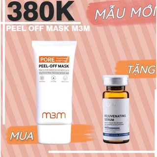 Mặt nạ sinh học PEEL OFF MASK M3M (Tuýt 80g) - feel off mask  tặng kèm serum dưỡng trắng m2 10ml