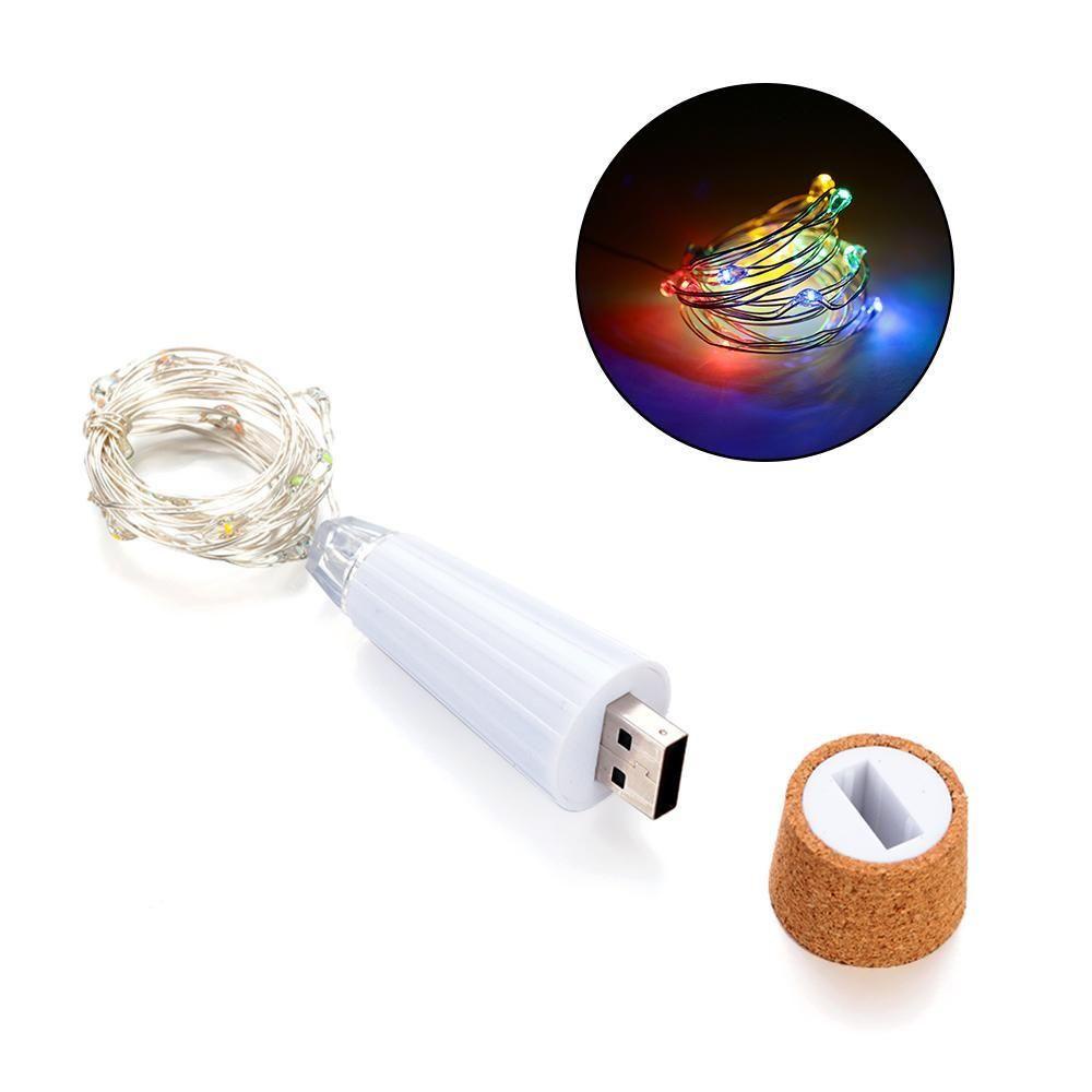 SUENIN Dây Đèn Led Trang Trí Hình Nút Bần