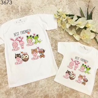 Bộ hình áo thun con heo