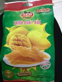 Xoài sấy dẻo 100g