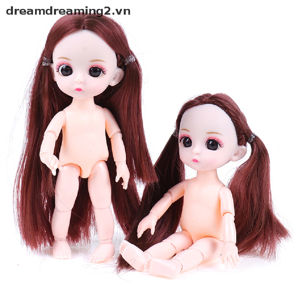 Mô Hình Búp Bê Em Bé Mini 13 Khớp Chuyển Động 2Vn