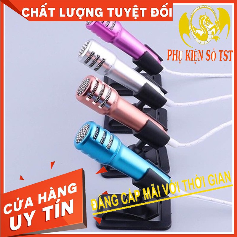 MICRO KARAOKE MINI KÈM TAI NGHE LOẠI XỊN