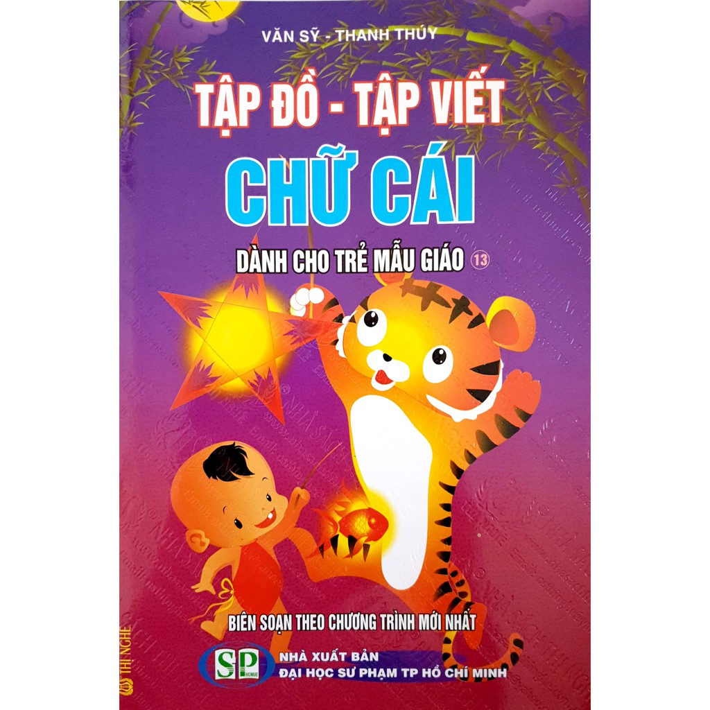 Sách Combo 3 quyển Tập Đồ Tập Viết Chữ Cái dành cho trẻ mẫu giáo