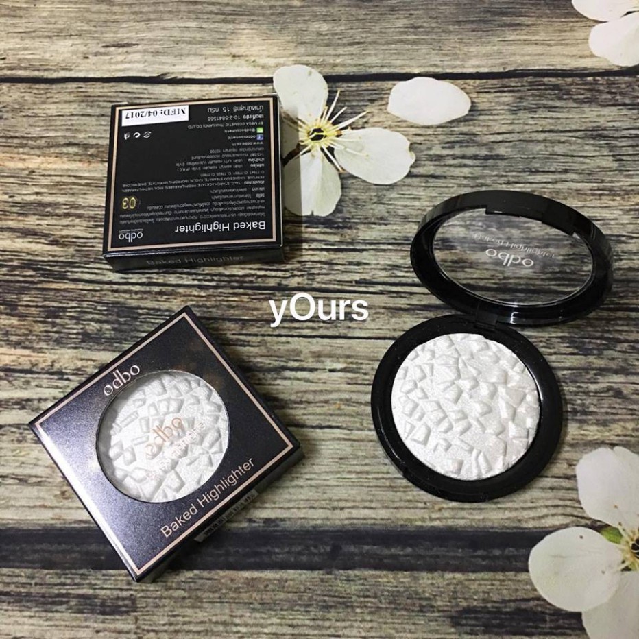 [Auth Thái] Phấn Bắt Sáng Odbo Có Nhũ Baked Highlighter - Phan bat sang odbo co nhu odbo baked highl