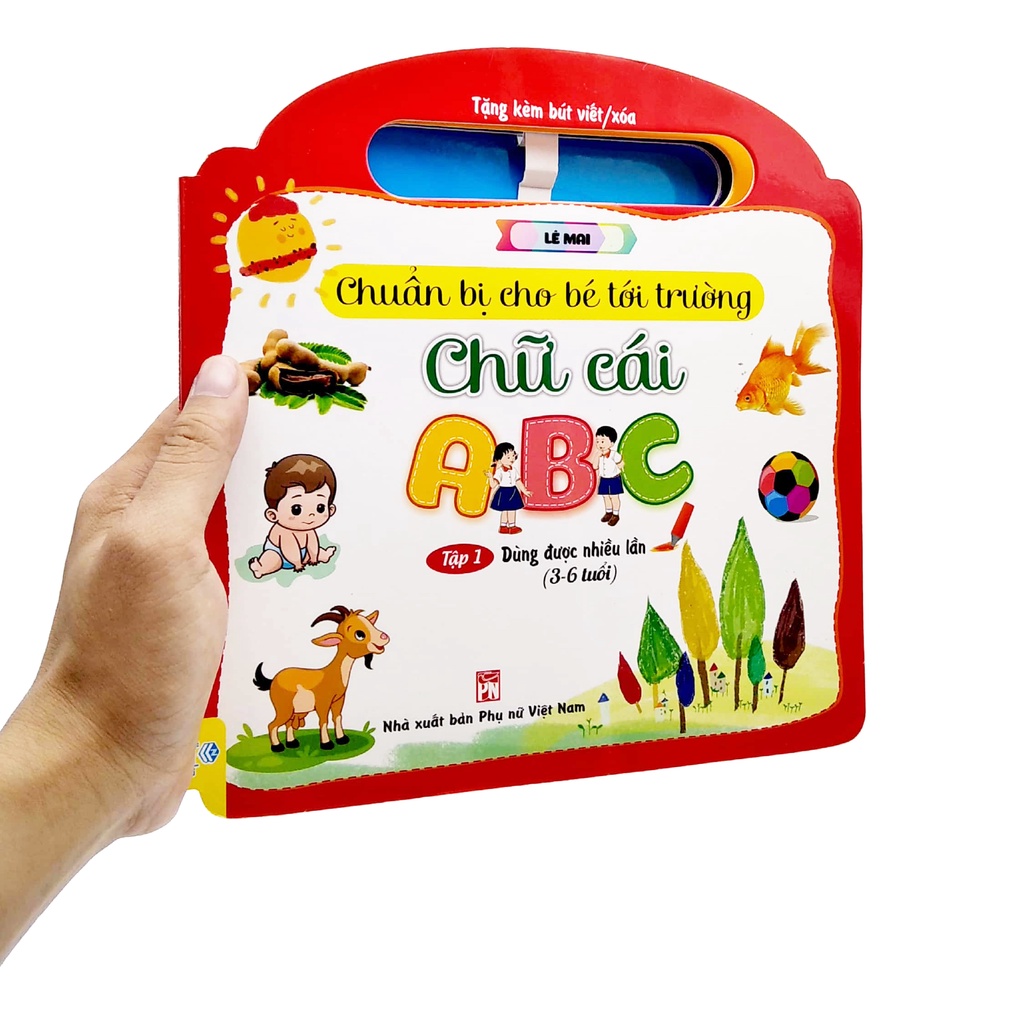 Sách Chuẩn Bị Cho Bé Tới Trường - Chữ Cái - Tập 1