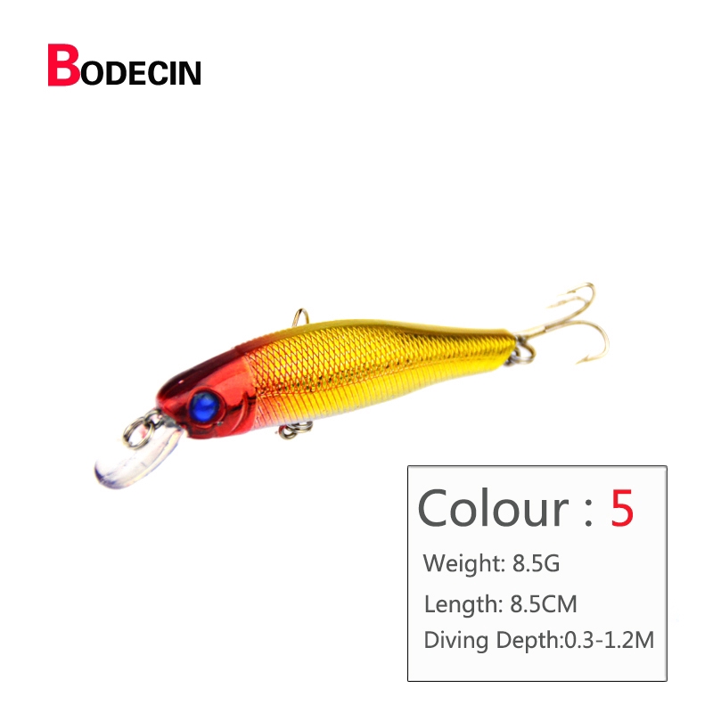 Mồi Câu Cá Giả Sinh Động 3d 8.5cm-8.5g