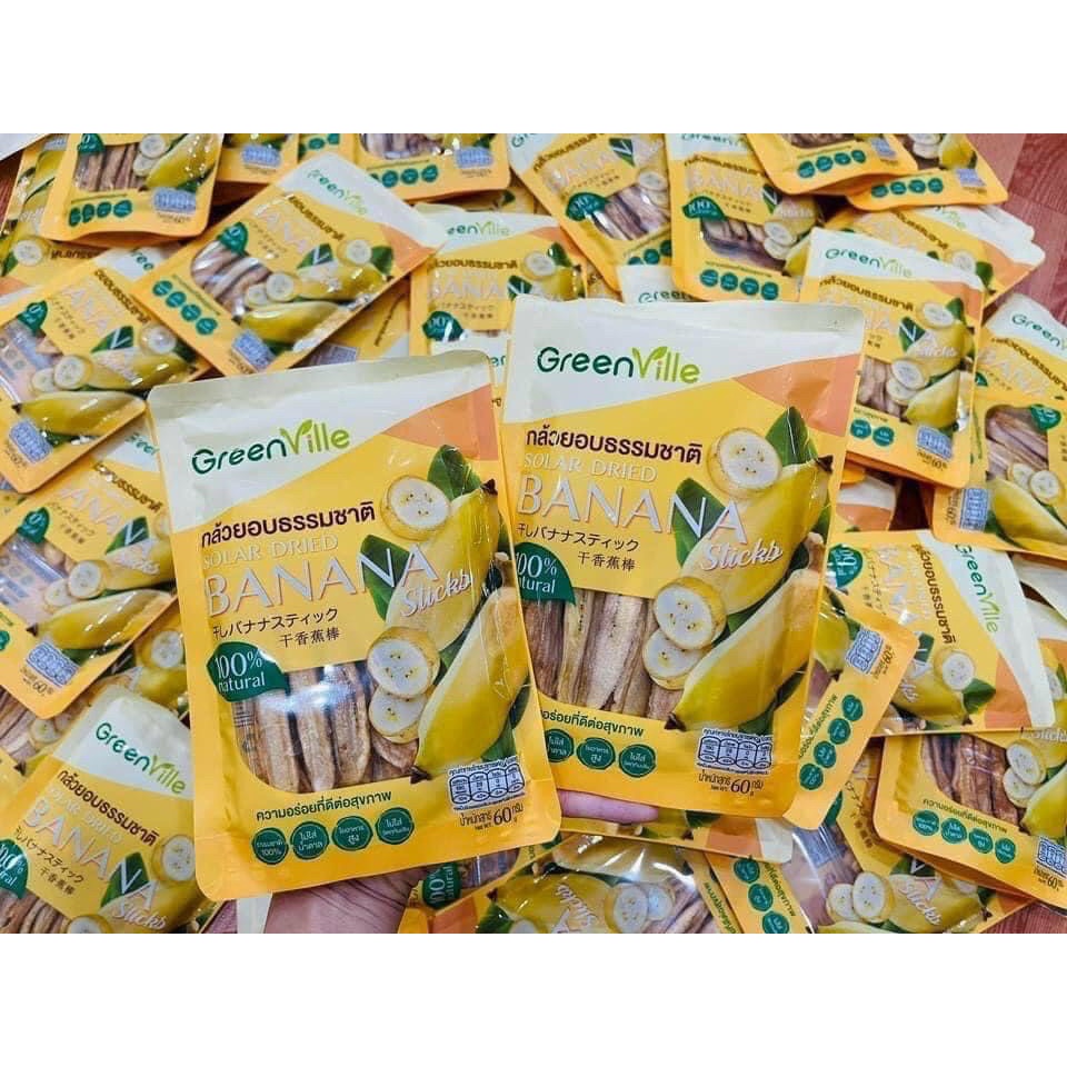 Chuối sấy không đường Thái Lan 29k/ gói