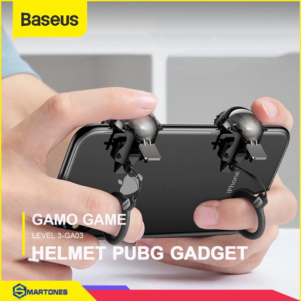 Bộ nút chơi game PUBG Baseus Gamo GA03 kích hoạt nút bắn mục tiêu L1 R1 Bộ điều khiển bắn súng cho điện thoại