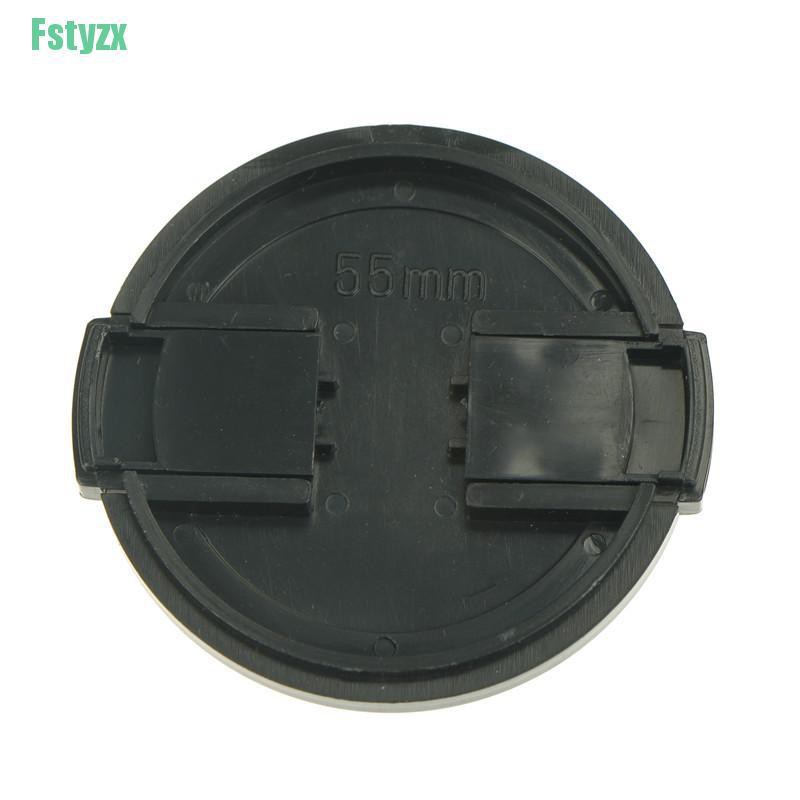 fstyzx 55mm Plastic Snap On Front Lens Cap Cover For SLR DSLR Camera DV Leica Sony