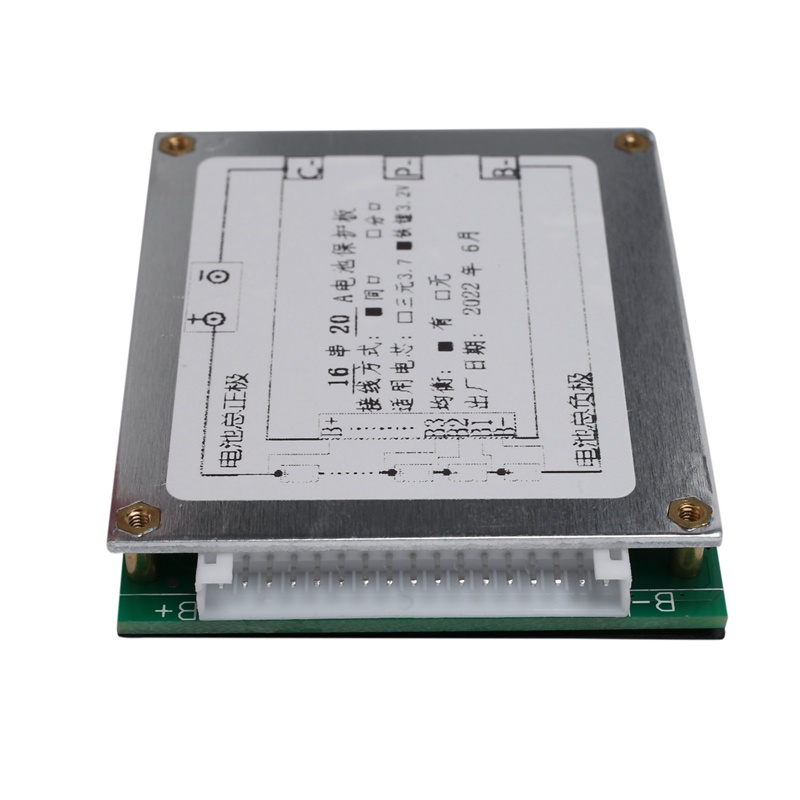Bảng MạCh SạC Pin Lithium 16S 48V 20A BMS VớI ChứC Năng Cân BằNg