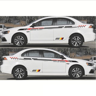 Tem xe ô tô thể thao GT03 (trắng)