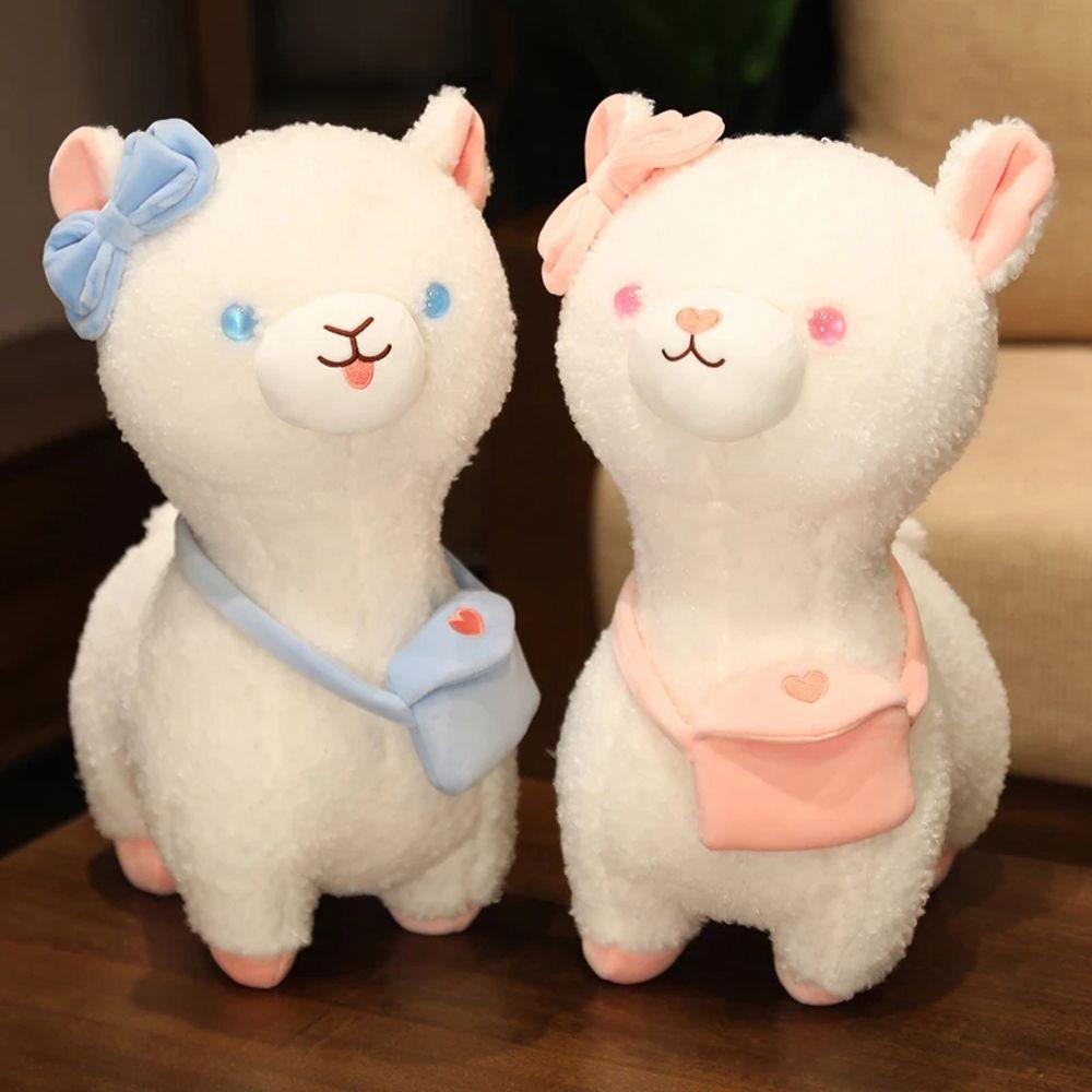Lạc Đà Alpaca Nhồi Bông Mềm Mại Đáng Yêu REBUY1