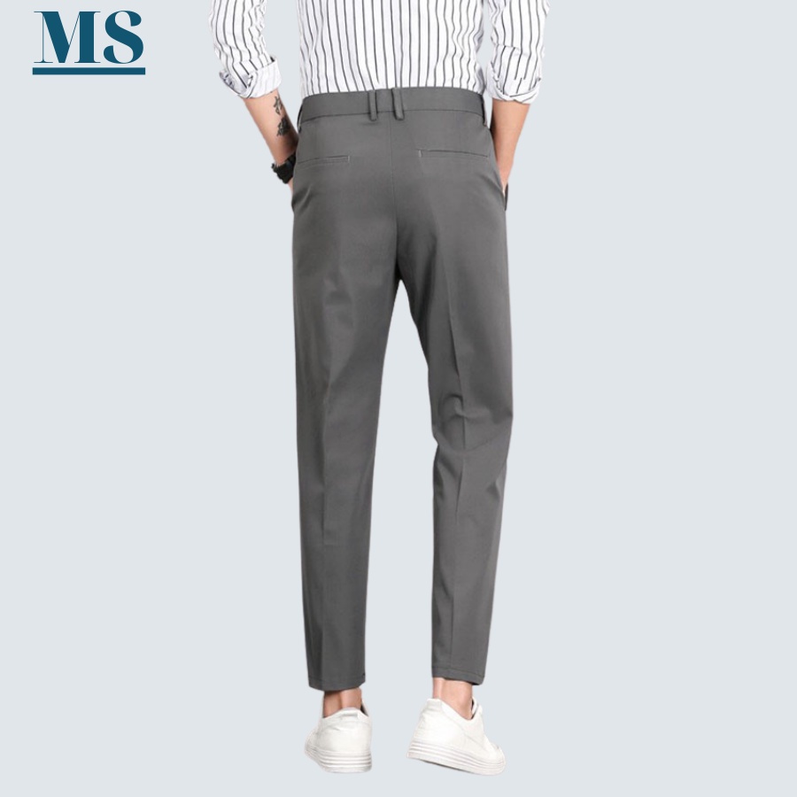 Quần âu nam Menswear, quần tây nam chất vải tuyết mưa  co giãn 4 chiều dáng ôm body chống nhăn thời trang hàn quốc.