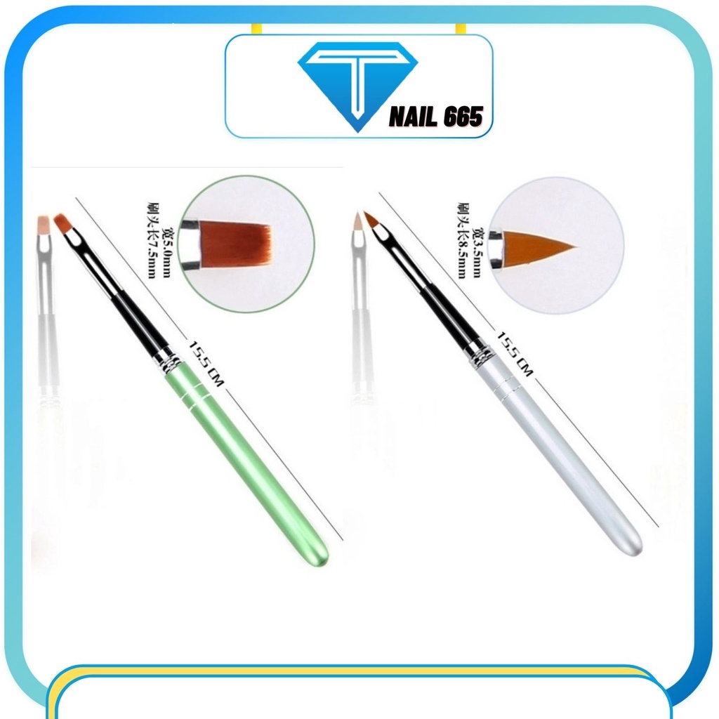 Cọ vẽ móng tay , Bộ cọ nail 10 cây chuyên dụng