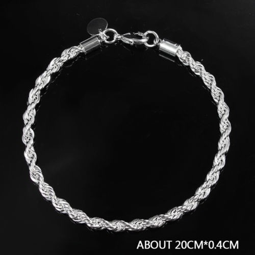 Vòng tay tràng hạt mạ bạc dành cho nam và nữ