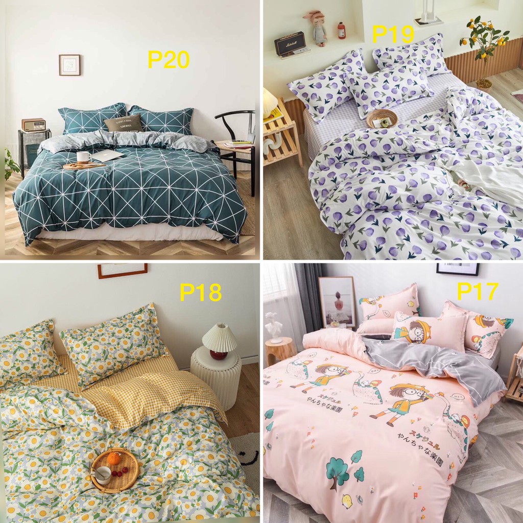 [ FREESHP ] Bộ chăn poly cotton nhập khẩu Hàn Quốc siêu Hót