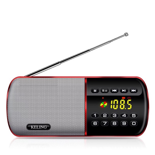 [Nhập mã ELPS204 giảm 10%]Loa nghe nhạc thẻ nhớ FM radio Keling chính hãng