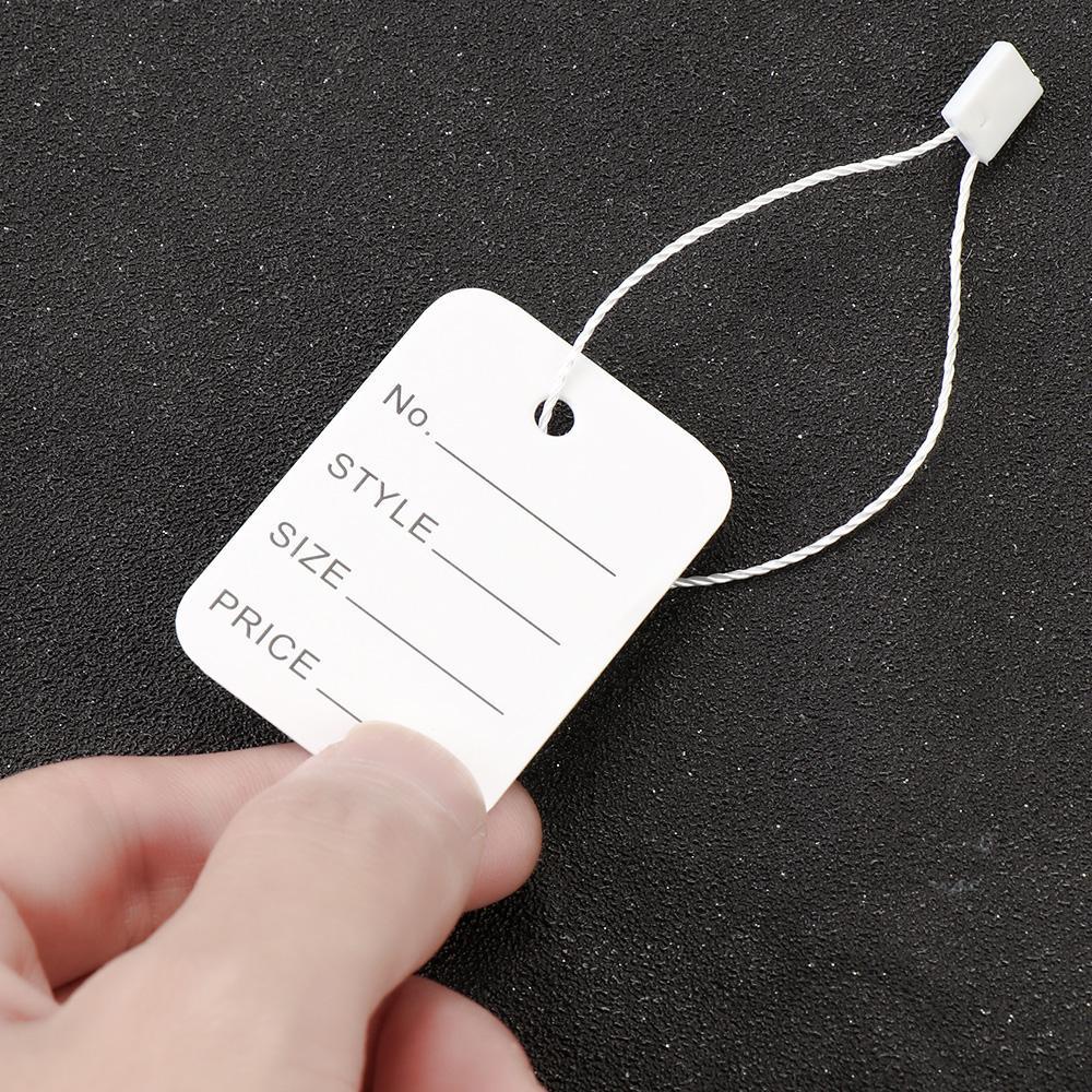 Set 500 / 1000 Thẻ Tag Treo Quần Áo Tiện Dụng