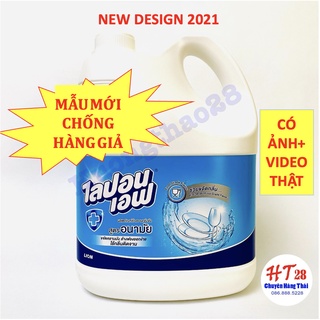 Nước Rửa Chén, Bát Lipon Thái Lan Can 3600ml, Nước rửa chén không mùi an toàn số 1 Huong thao 28