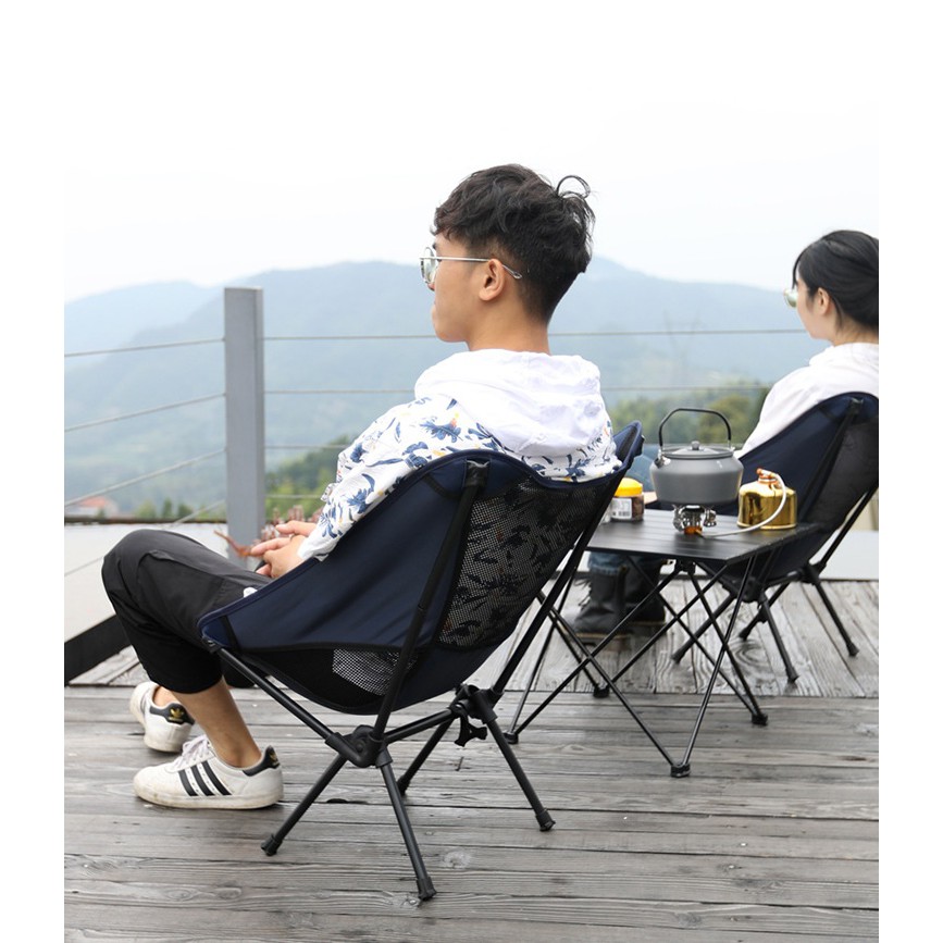 [Rẻ vô địch] Ghế xếp dã ngoại - ghế du lịch phượt  câu cá khối lượng nhẹ tải trọng 125kg có túi đựng kèm theo | BigBuy360 - bigbuy360.vn