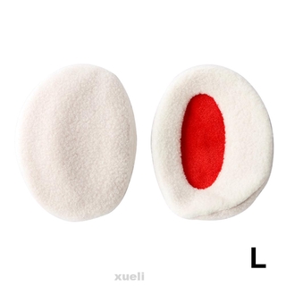 2pcs Men Women Solid Soft Polyester Portable Non Slip Protection Winter Warm Ear Muffs