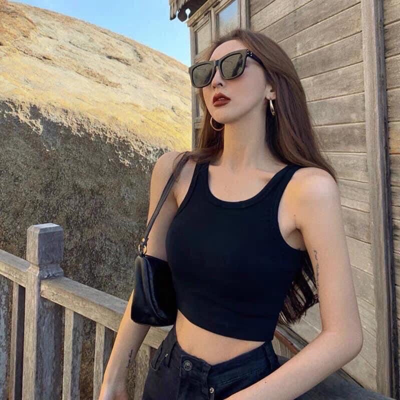 [Mã FAMARAL2 giảm 10K đơn 50K] 🦋FREESHIP🦋ÁO BA LỖ NỮ 🦋ÁO BA LỖ LEN NỮ DÁNG ÔM MÀU TRƠN 🦋 | BigBuy360 - bigbuy360.vn