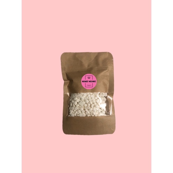 Sáp wax lông dừa + chén silicon + que wax