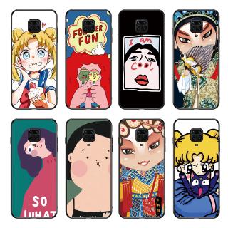 Ốp điện thoại TPU dẻo họa tiết hoạt hình cho Xiaomi Redmi Note 9S / Note 9 Pro Max / Note 8 Pro